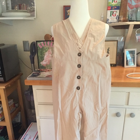 TK Maxx Pants & Jumpsuits Nwt Khaki Jumpsuit Poshmark